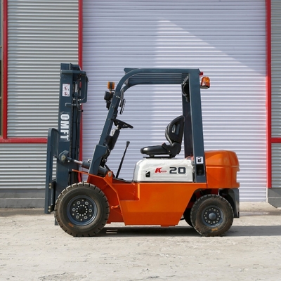 2 Ton 2t Counterbalanced Diesel Forklift Truck K Model Ce ISO with Isuzu C240 Engine