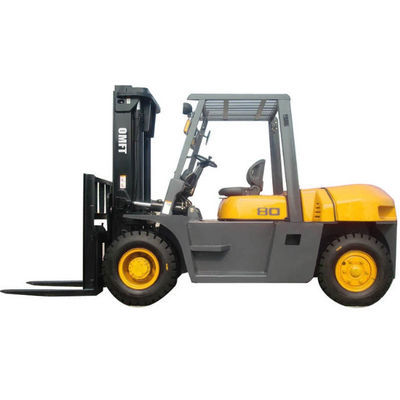 8ton Counterbalanced Diesel Forklift Truck Tcm Technology Ce ISO with Isuzu 6bg1 Engine