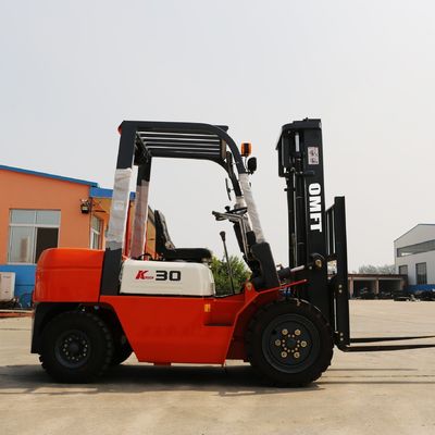3ton Diesel Forklift with Pneumatic or Solid Tires and Mitsubishi Yanmar Isuzu Engine