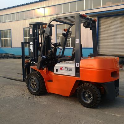 4335mm Min. Right Angle Stacking Width 3.5ton Diesel Forklift Trucks with Mitsubishi Yanmar Isuzu Engine