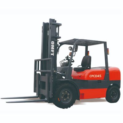 Standard 4.5 Ton Diesel Forklift with Automatic Transmission Ce ISO SGS Certified