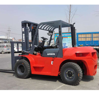7ton Diesel Forklift with Lift Height 3000-7000mm Min. Width of Right Angle Stacking 5620mm