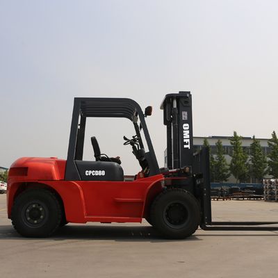 8ton Diesel Forklift Truck with CPCD80 and Min. Width of Right Angle Channel 3060mm