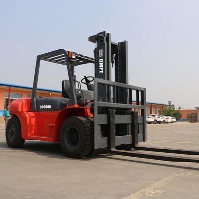 8ton Diesel Forklift Truck with CPCD80 and Min. Width of Right Angle Channel 3060mm