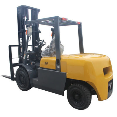5ton Chinese Diesel Forklift with Side Shift Fork Positioner Pneumatic or Solid Tires