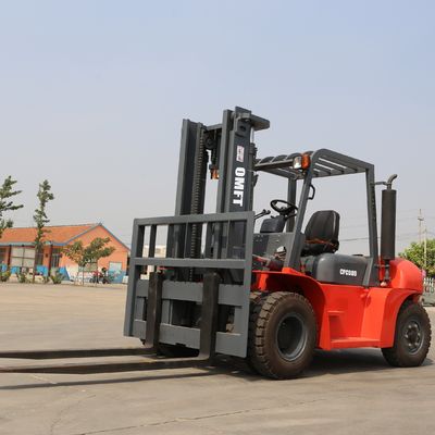 Fuel 8ton Diesel Forklift with 3m 3.5m 4m 4.5m 5m 5.5m 6m Mast and Mitsubishi Engine