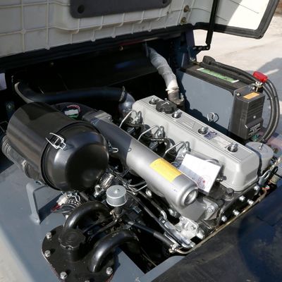 3.5ton Diesel Forklift with Triplex Container Mast and Side Shift Three Stage Mast