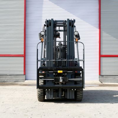 2 Ton 2t Diesel Forklift Truck with 6m 6000mm Three Stage Triplex Full Free Mast
