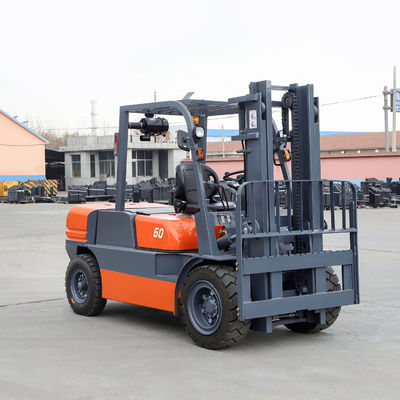 5.0 Ton Diesel Forklift Truck 4.5t 4500kg Min. Width of Right Angle Stacking 4740mm