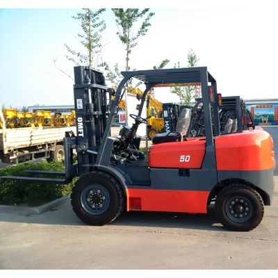 5.0 Ton Diesel Forklift Truck with 6m Lift Height and Euro II/III/IV Emission Standard