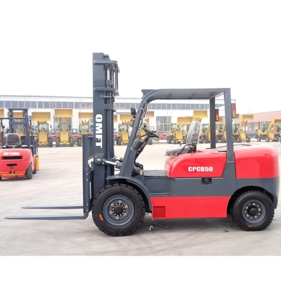 5.0 Ton Diesel Forklift Truck with 6m Lift Height and Euro II/III/IV Emission Standard