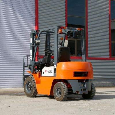 2t Diesel Forklift Truck 5.5m 5500mm Three Stage Full Free Mast Triplex Full Free Mast