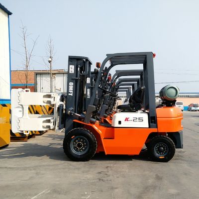 2.5 Ton Gasoline and LPG Forklift Propane Power with Triplex Container Mast CPQY25