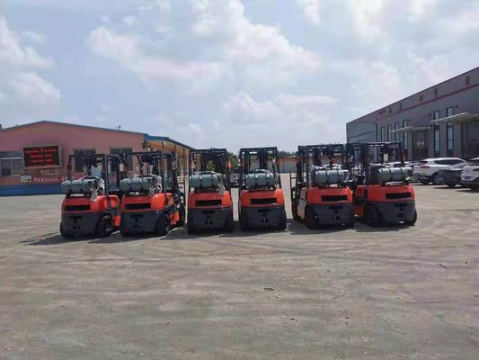 Euro and Us EPA Approved Gas LPG Forklift for USA Ameriacan U. S Canada Canada Market