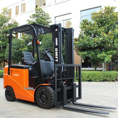 2 Ton Electric Forklift 2t 2000kg Battery Forklift with 1070mm Fork