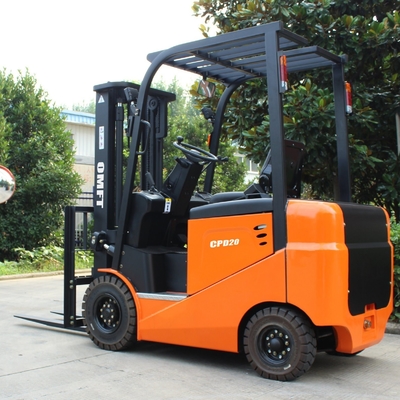 Electric Forklift Truck Cpd20 with 2ton Capacity and 3m Two Stage Full Free Mast