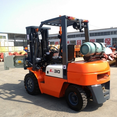 2100mm Min. Width 2.5ton LPG Gasoline Forklift with Japanese Engine and Clamps