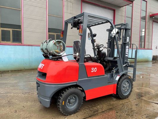 3t 3000kgs 3t Cushion Tire Gasoline LPG 3m 4.5m Full Free Mast Dual Fuel Forklift Trucks Toyota Hyster/Yale/Linde 1.5-3.5ton Fork Lift