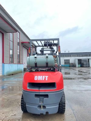 3t 3000kgs 3t Cushion Tire Gasoline LPG 3m 4.5m Full Free Mast Dual Fuel Forklift Trucks Toyota Hyster/Yale/Linde 1.5-3.5ton Fork Lift