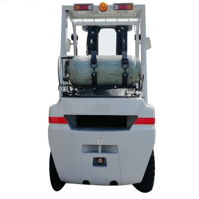 2975mm Min. Width Double Fuel EPA Certificated Forklift with Side Shift Cabin Solid Tire