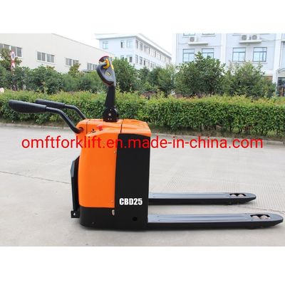 Battery Operated 2.5 Ton 2500 Kg Cbd25 Electric Pallet Truck Jack with Customization