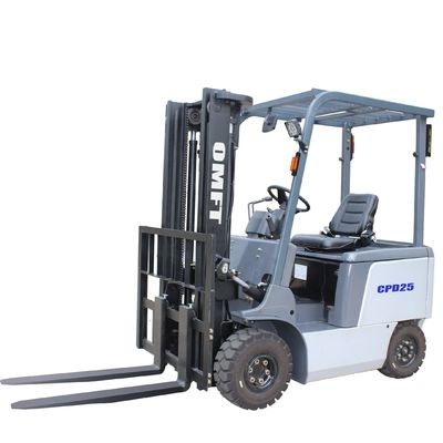 1070mm Fork Electric Forklift Truck with AC System 3ton 3000kgs OEM and Spare Parts