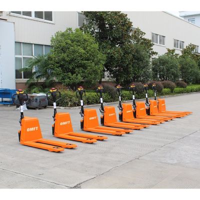 1.5t Semi Electric Pallet Truck Battery Operated with Steel Rubber CBD15S
