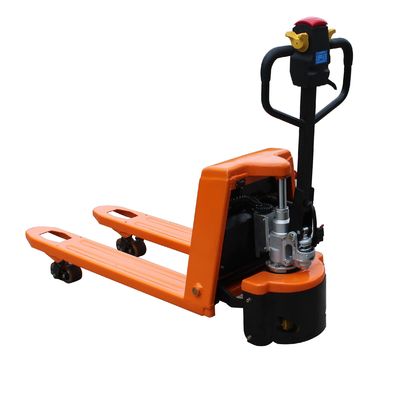 Food Industry Mini Walk Electric Hydraulic Pallet Truck 1.5ton with Lift height 210mm
