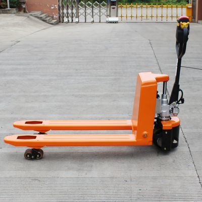 1150*560*50mm Fork Size 2.5 Ton Semi Electric Pallet Truck for Warehouse Equipment