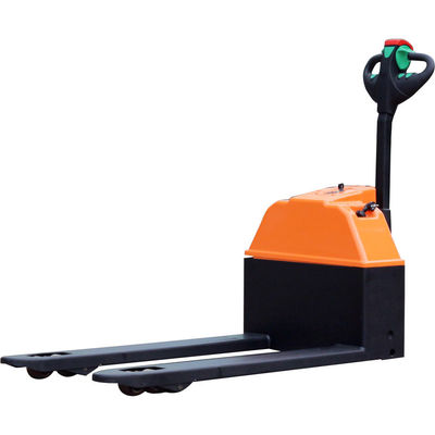 Steel Rubber Electric Pallet Truck with Full Electric Design and 1300kg Load Capacity