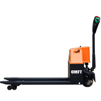 Steel Rubber Electric Pallet Truck with Full Electric Design and 1300kg Load Capacity