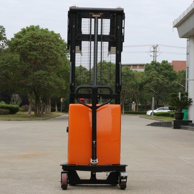 Steel PA Material Handling Battery Operated Pallet Stacker with 1.5 Ton Capacity