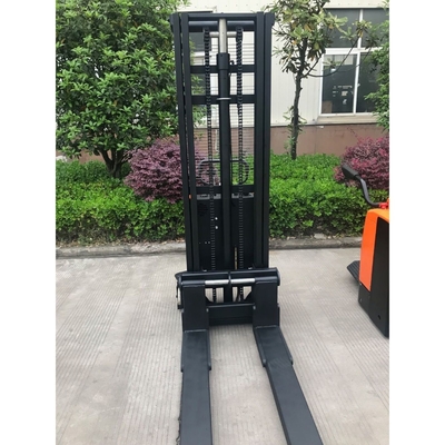 Steel PA Material Handling Battery Operated Pallet Stacker with 1.5 Ton Capacity