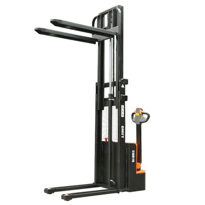 Ce ISO SGS Standard 1.5 Ton Walkie Full Electric Pallet Stacker with Lithium Battery