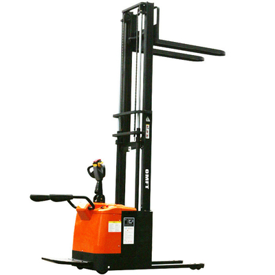 Steel PU Material Electric Pallet Stacker with EPS and Maximum Running Speed of 6km/H