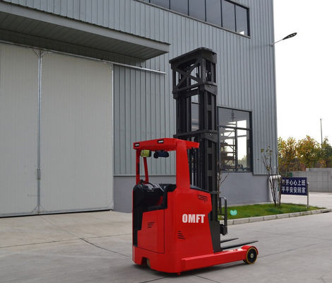 1.6-2ton High Lifting Forklift Reach Truck for Narrow Aisle Standing Your Best Choice