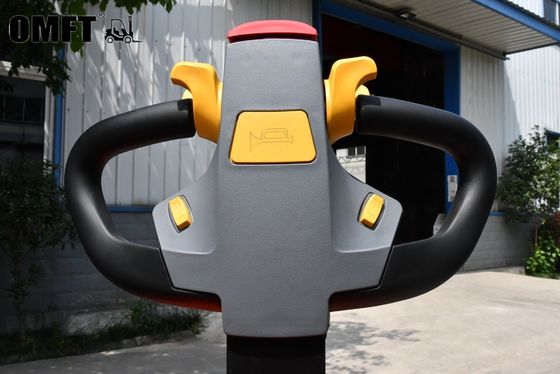 CQD 1-2 Ton Electric Reach Truck 24V with Safe Curve Control and Steel PU Material