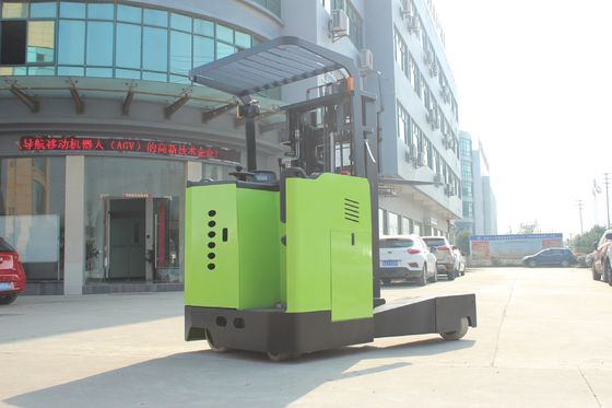 2 Ton 3-Stage Mast Electric Reach Truck Forklift Seated Type CQD 1.2 Ton with CE ISO
