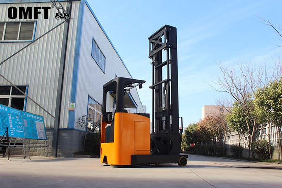 2000kg 2.0ton Sit-Down Electric Reach Truck Forklift Truck with OEM and Spare Parts