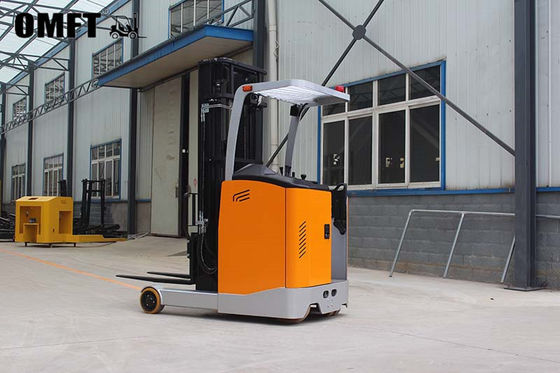 2000kg 2.0ton Sit-Down Electric Reach Truck Forklift Truck with OEM and Spare Parts