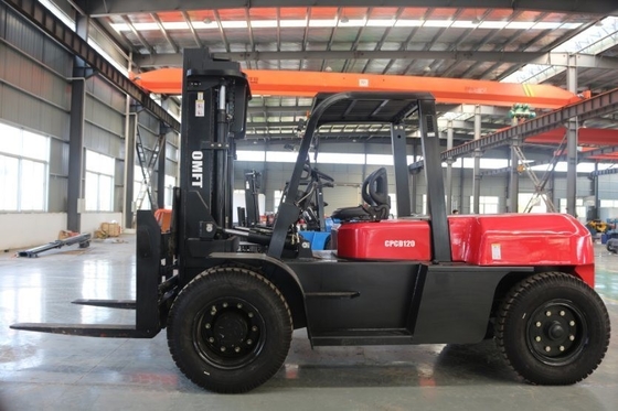 25ton Steel and Rubber Container Forklift with Fork Positioner Standard Ce ISO SGS