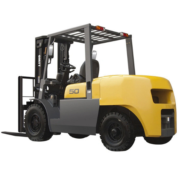 Pneumatic/Solid Tires 5ton Diesel Forklift Truck with Tcm Technology and Isuzu 6bg1 Engine