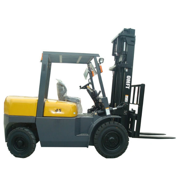 Diesel Forklift with Solid Tires Trucks 2780mm Min. Turning Radius OEM and Spare Parts