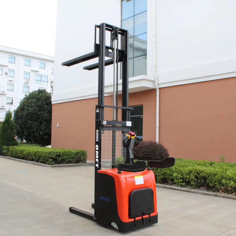 Ce ISO Approved 1.5t Battery Pallet Truck Electric Pallet Stacker with Free Charger