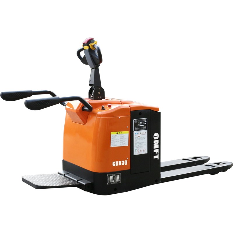 24V/270ah Battery Powered Pallet Truck with Curtis Controller 3 T 3000kg Load Capacity