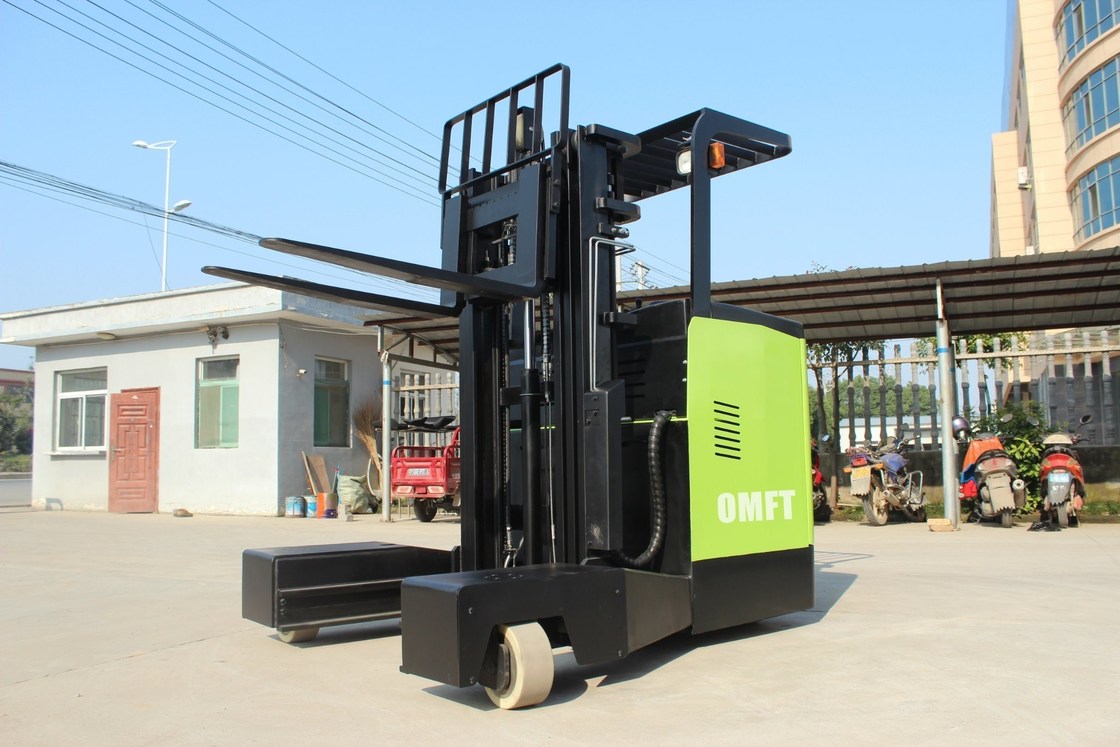 3t Electric Reach Truck Forklift Forklift Truck Loading Lift with 48V/300ah-400ah Battery